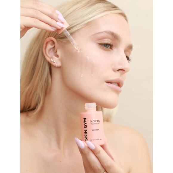 Skin Gym Nourishing Glow Oil- 1 fl. Oz - NEW - Picture 4 of 9